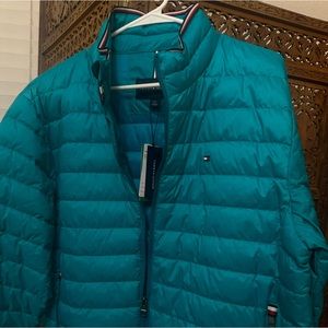 Blue Tommy Hilfiger Mens Coat